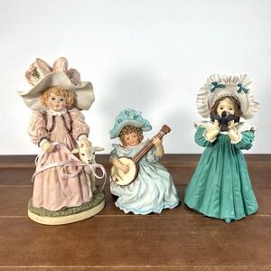 Maud Humphrey‎ Bogart Figurine Lot of 3 Heirloom Tradition Collectibles